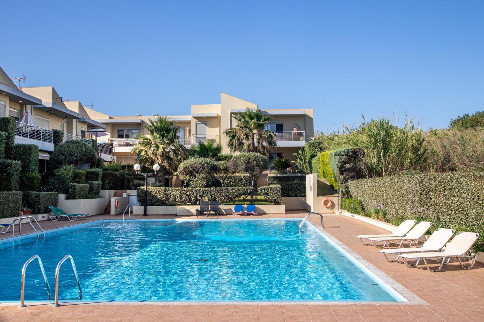 Maleme Yoga Blue Apartamento Chania  Exterior foto