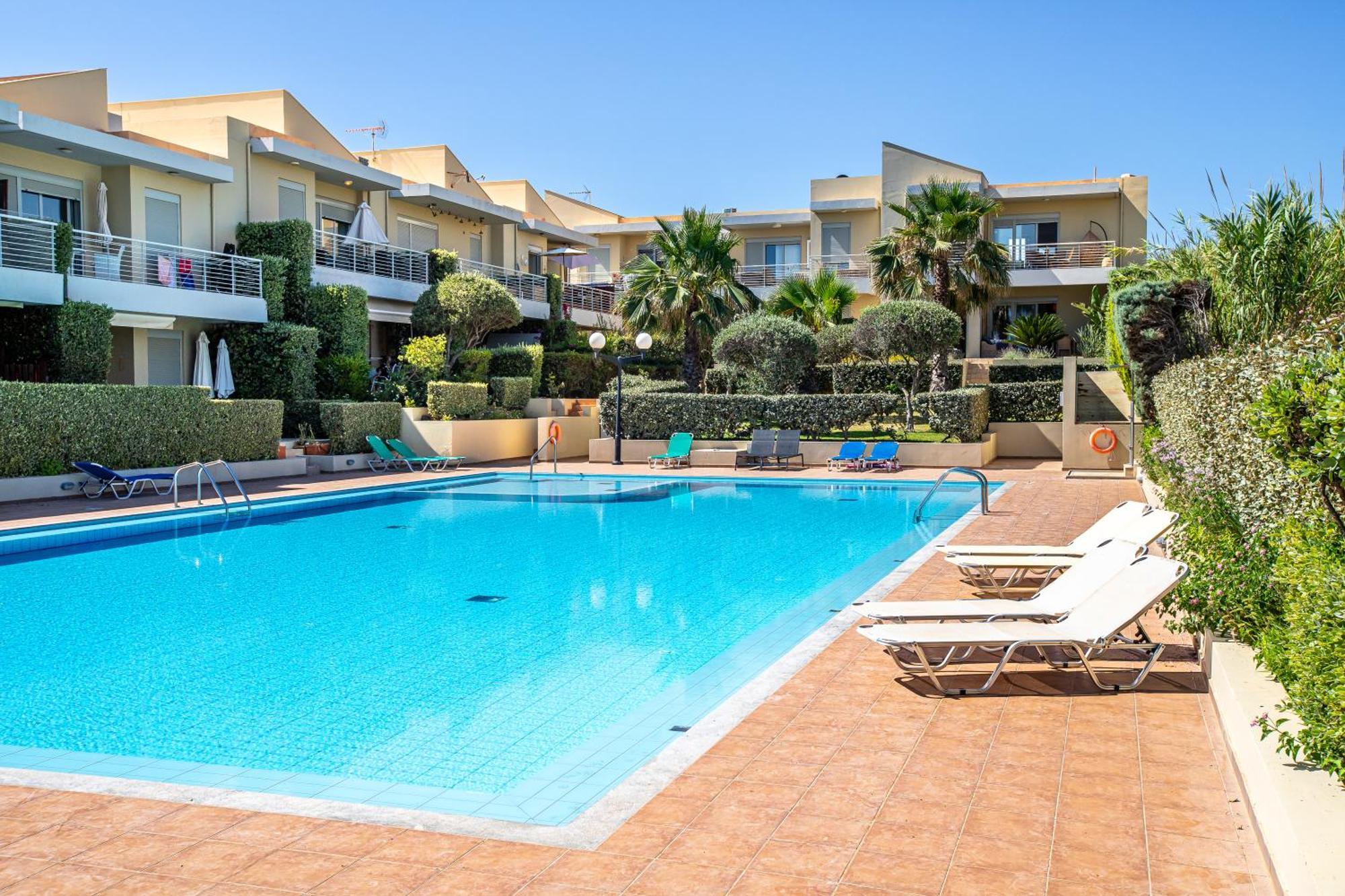 Maleme Yoga Blue Apartamento Chania  Exterior foto